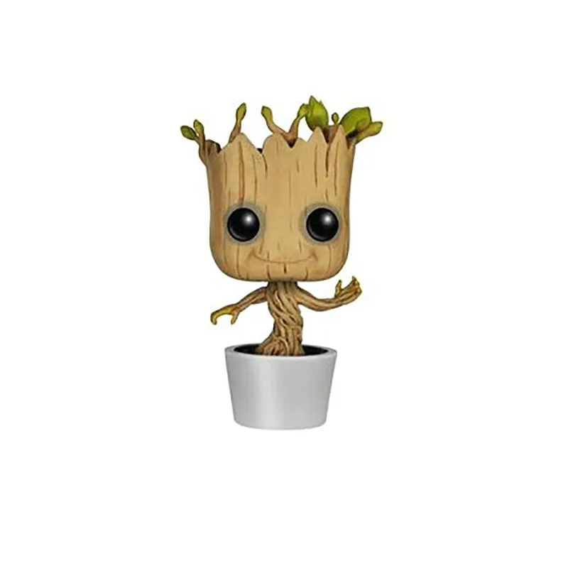 Marvel Guardians of the Galaxy Grootted Avengers4 Endgame groots Action Figure Collection Model Toys For Children Gift | Игрушки и хобби