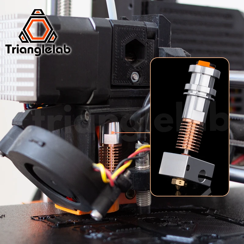 C Trianglelab спиральная башня HOTEND 3D принтер Экструзионная головка для V6 Hotend DDB Direct Drive