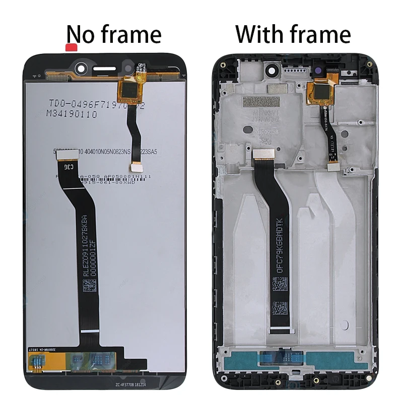 ЖК дисплей с рамкой для Xiaomi Redmi Go панель сенсорного экрана дигитайзером 1280*720 GO