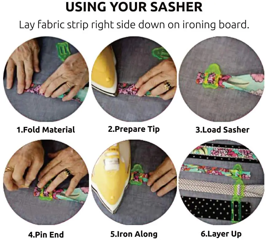 

ROLLY Sasher Collection 30 Free Kostenlose Pinning Clips DIY Tool Set for Jelly Roll Rugs Bags Quilts Place Mats Runners