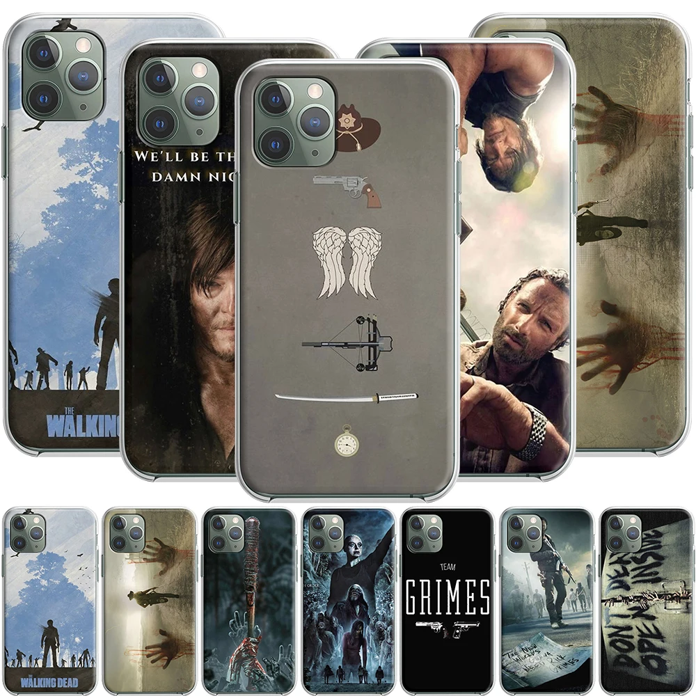 Силиконовый чехол Ходячие мертвецы для Apple iPhone 12 Mini 11 Pro SE XS X XR Max 8 7 6S 6 Plus 5S|Бамперы|