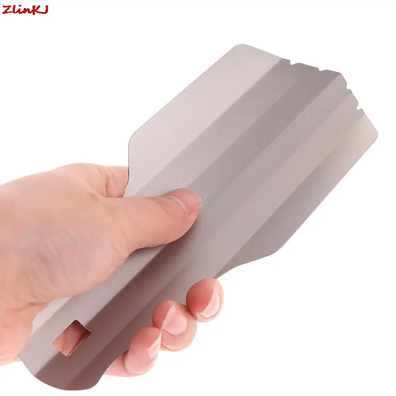 

Сверхлегкий кашеточный Мастерок из чистого титана, компактная Лопатка/мастерок для уличных Походов, Кемпинга и выживания