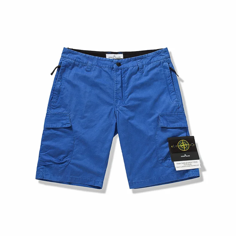 

2021 Summer New Ins Fashion Brand Sports Shorts Korean Style Loose Straight Middle Pants Boys Casual All-Matching Cropped Pants