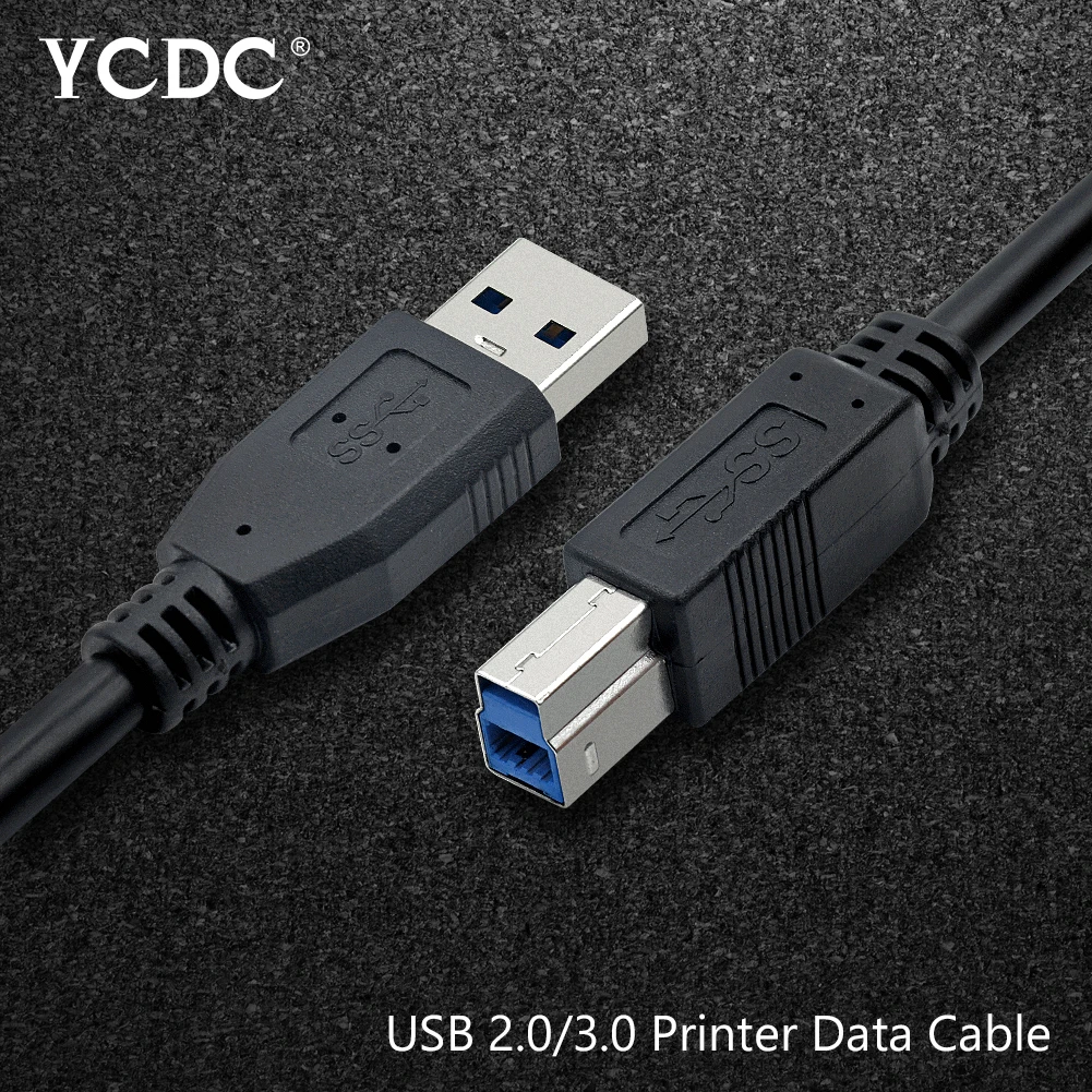Кабель USB 2 0 типа А папа к B для сканера жесткого диска HP Brother Epson Dell 1 м 8 3 5 10 |