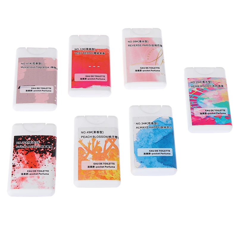 Portable Pocket Perfume Lasting Fragrance For Women Men Perfume Flower Flavor Deodorization Body Spray