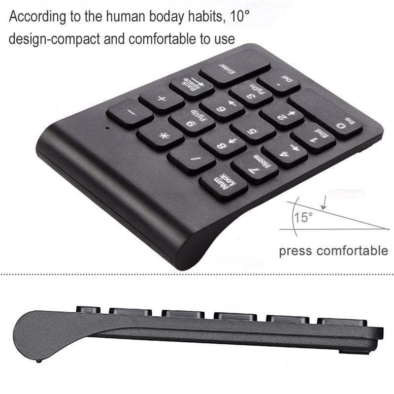 Беспроводная цифровая клавиатура 2 4 ГГц | Компьютеры и офис