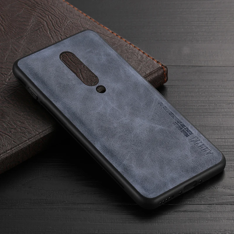 Чехол AMMYKI для Oneplus 6 6T 7 8 Pro мягкий силиконовый 1 + кожаный чехол One plus | Мобильные