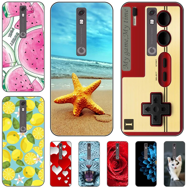 Чехол для телефона чехол для Vodafone Smart N10 N 10 VDF630 живопись для Vodafone Smart N10 N 10 сова с принтом бабочки чехлы для телефонов в виде ракушки резиновые мешки