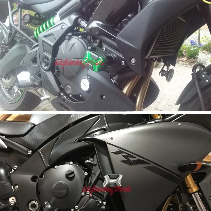 

Motorcycle Falling Protection Engine Protectors Frame Sliders Anti Crash Pad For Kawasaki Z1000 2010 2011 2012 2014 2015 2016