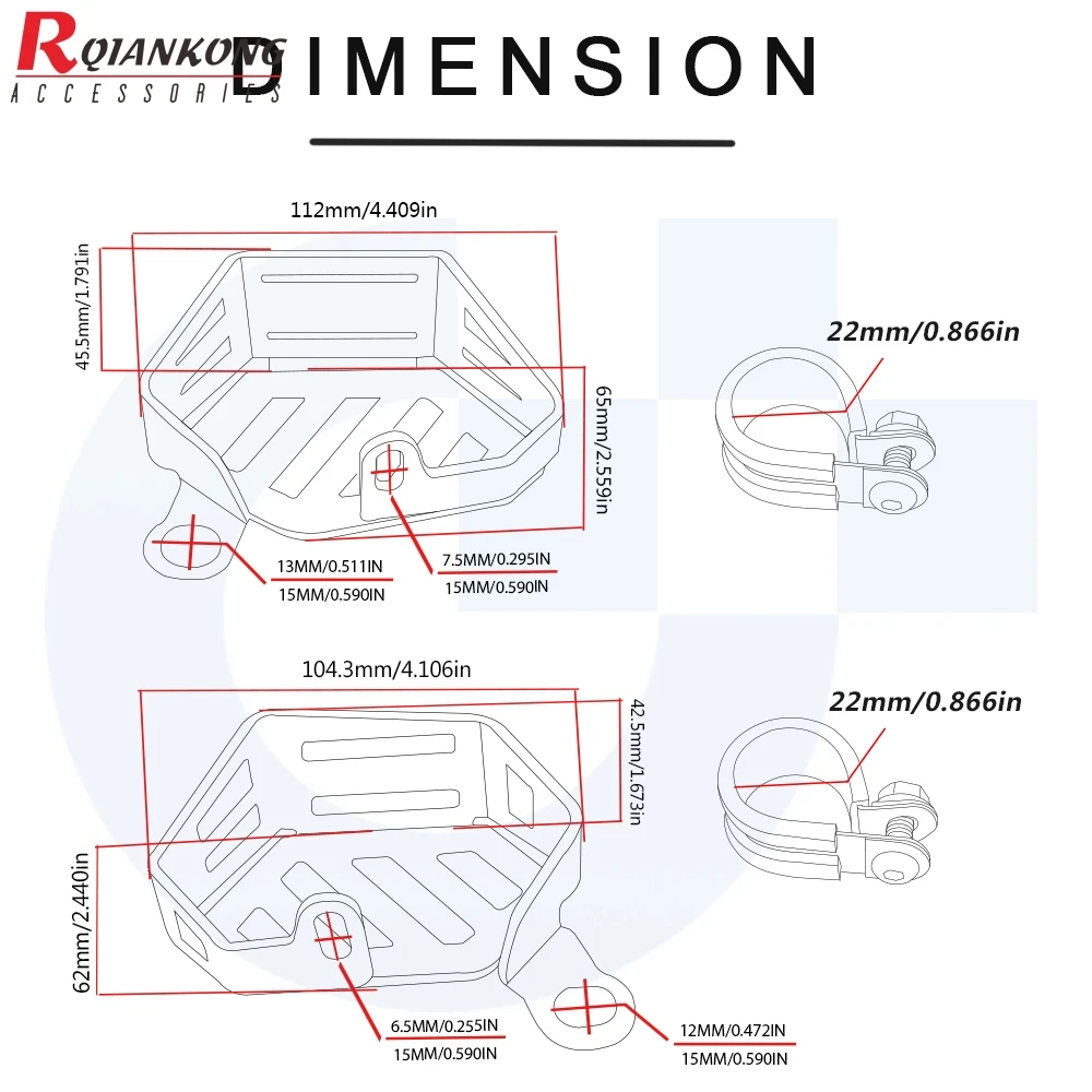 

Motorcycle CNC Aluminum Front Brake Clutch Oil Cup Cover Guard Protector For BMW R 1200 GS 2013-2017 R 1200GS ADV 2014-2017 2016