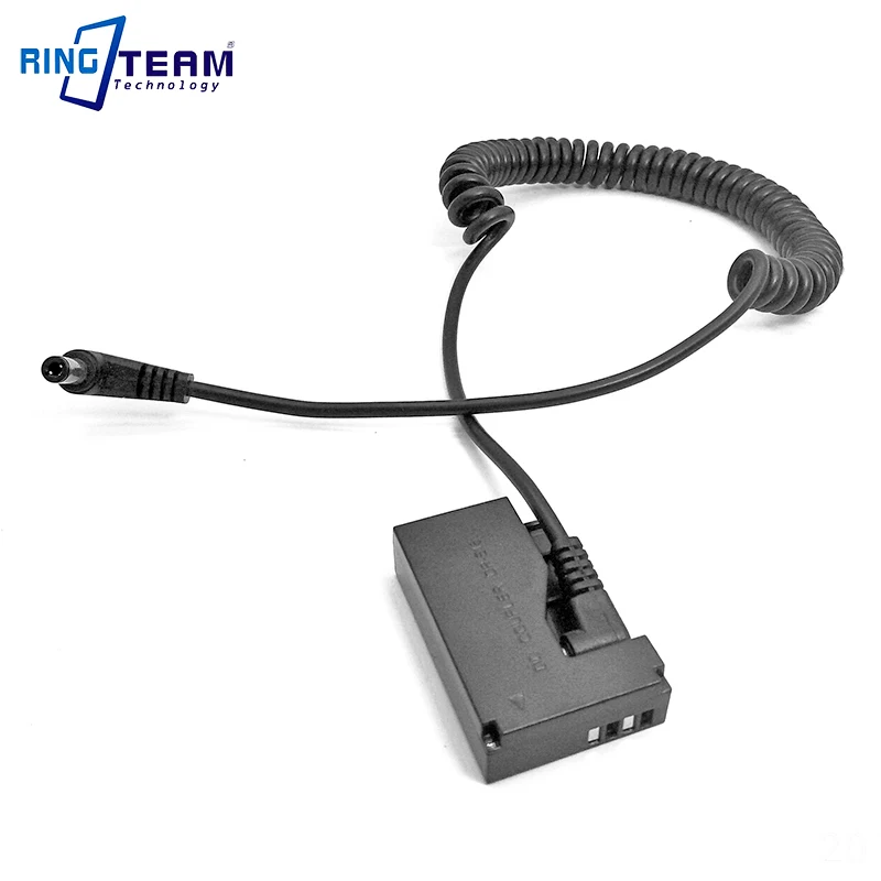 10 компл./лот кабель питания постоянного тока + LP E12 разъем аккумулятора DR E15