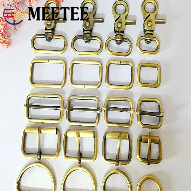 Металлическая D квадратная кольцевая Пряжка 10 шт. ремень для рюкзака ремешок
