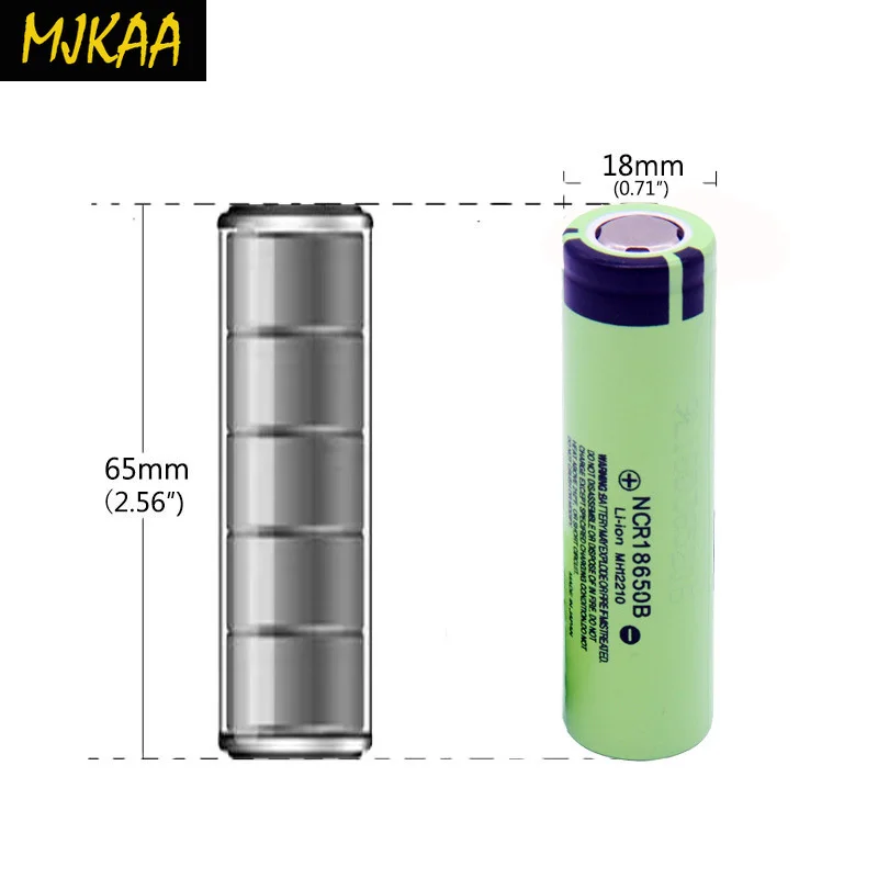 MJKAA NCR18650 литиевая батарея 3400mAH 3,7 V перезаряжаемая ионная батарея для фонарика