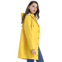 adult long raincoat jacket waterproof outdoors travel hiking student poncho thicken portable veste pluie woman jacket be50rc