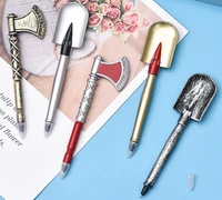 creative toy axe gel pen cartoon shovel pen novelty gift office and stationery supplies cool weapons students writing pen 0 5mm