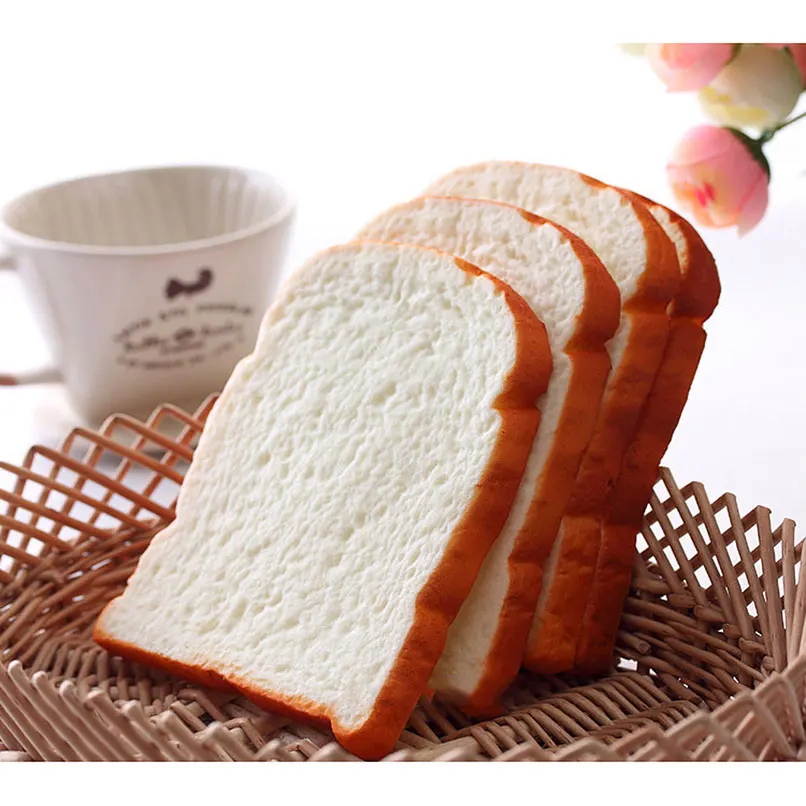 1 шт. Большая мягкая игрушка в виде нарезанный игрушечные тосты мобильный телефон