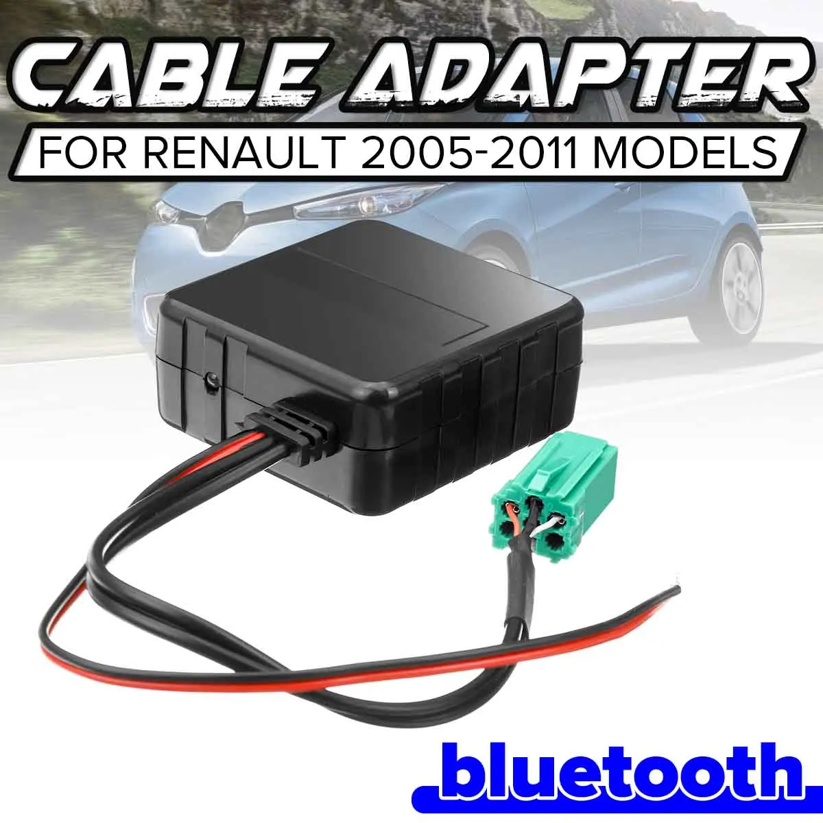 Car bluetooth Module Aux Receiver Cable Wireless Music Player For Renault CD Host Machine 2005-2011 Models HIFI Radio Media