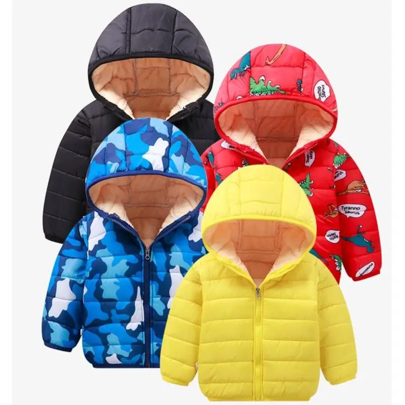 

New Children's down jacket snow wear jacket for girls Infant baby boy outerwear babys jackets Hooded kids winter coats1-6Y