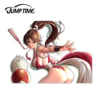 Время скачка 13x8 см для короля бойцов Shiranui Mai наклейки на автомобиль защита от солнца окклюзия Защита от царапин водонепроницаемый для JDM SUV RV