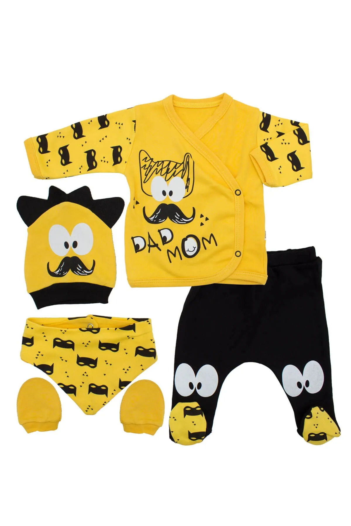 Batmanli Mom & Dad Newborn 5 Li Baby Team K3255| |