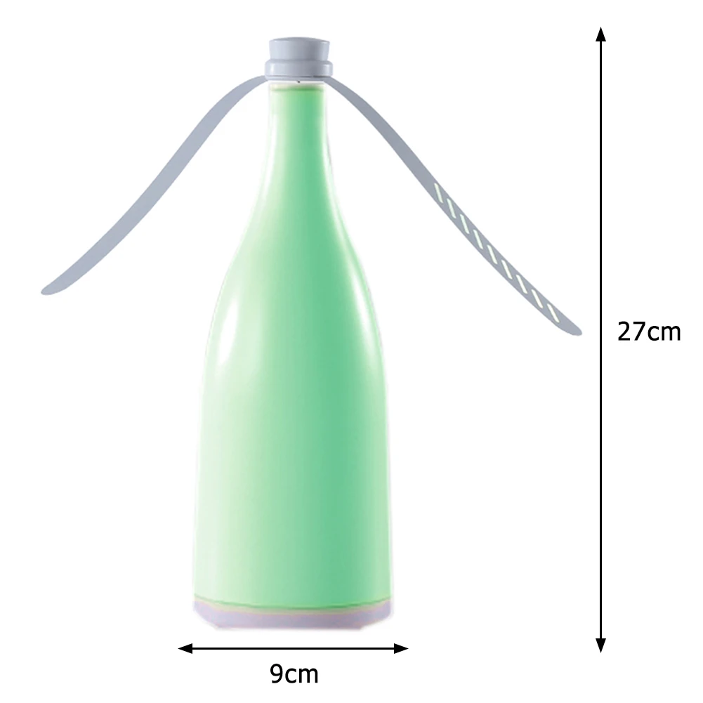 

USB Charging Mosquito Fly Repellent Fan Color Light Insect Bugs Bottle Shape Repellent Home Outdoor Food Protector Kitchen Tool