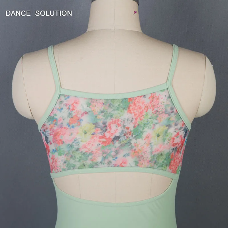 Бесплатная доставка светло-зеленое балетное трико женское нижнее белье с