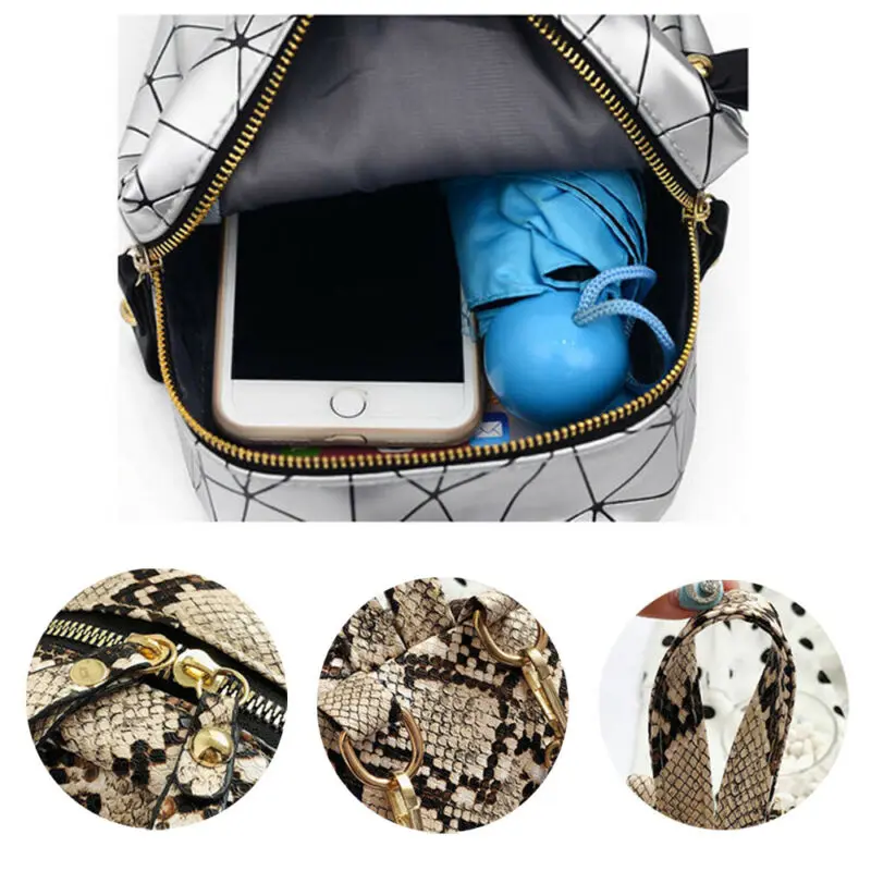 Мини-рюкзак женский из искусственной кожи многофункциональный | Багаж и сумки