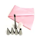 7 шт.лот насадки на буффах, кондитерские изделия из нержавеющей стали, инструмент для инъекции торта, капкейков, кондитерский мешок для глазирования, трубки для наполнения кремом, кондитерские изделия