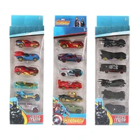 hot cars 6pcsset avengers infinity war alloy cars set truck model car 164 fast and furious diecast cars childrens toy gifts