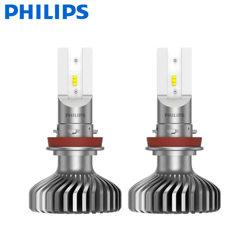 Philips 12 V H4 H7 H11 HB3 HB4 H1R2 9005 9006 9012 6000 K + 200% более яркие фары H8 H16 противотуманная