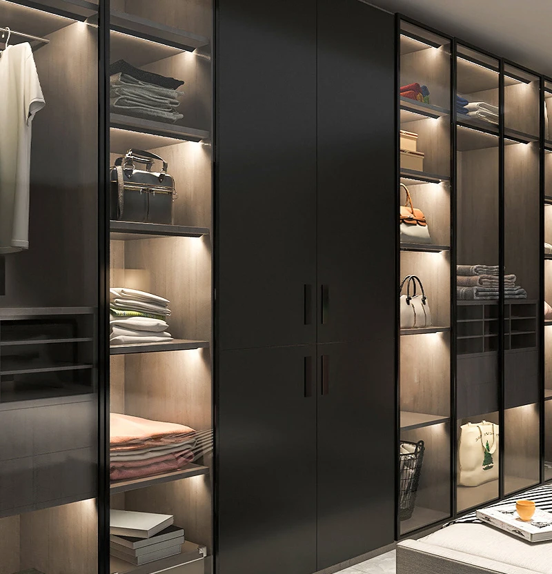 Светодиодная полоса для шкафа с углом обзора 45 градусов тонкий встроенный слой