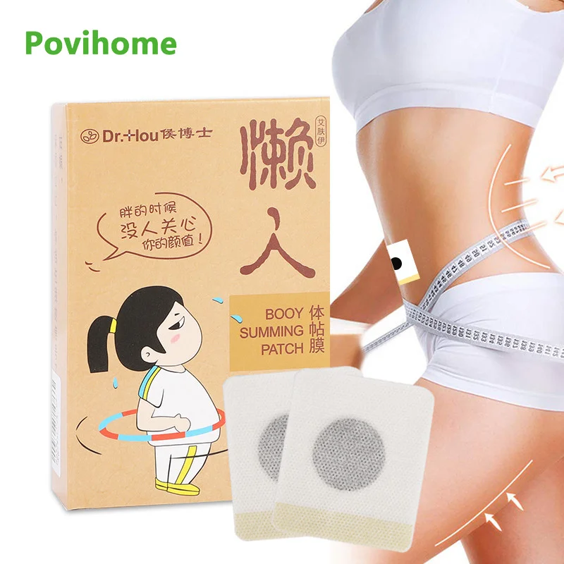 

10pcs Slimming Paste Stickers Skinny Waist Belly Fat Burning Patch Chinese Medicine Slimming Anti-Obesity Weight Loss Plaster