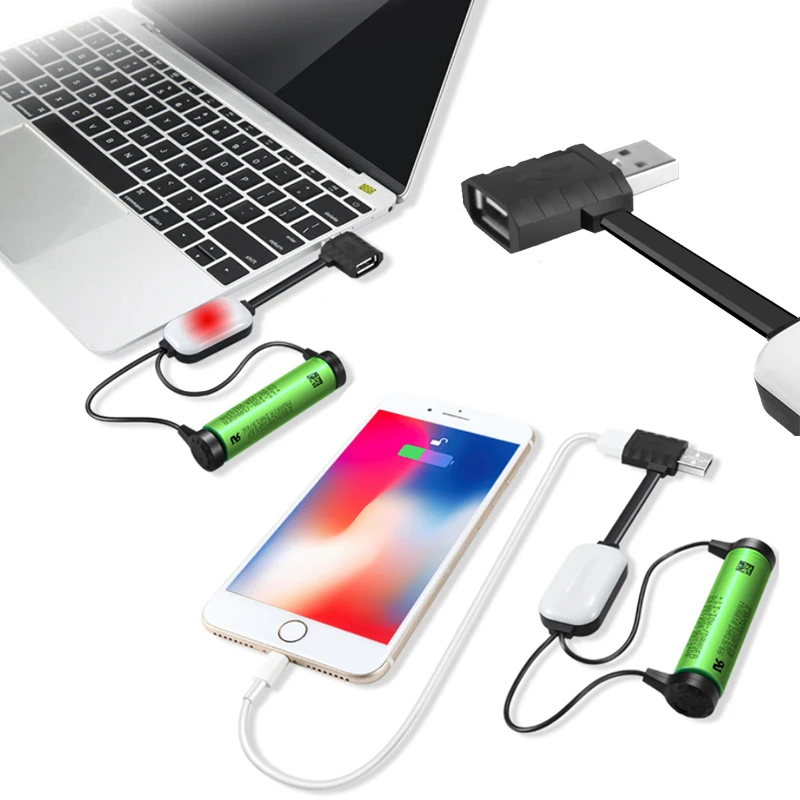 Магнитное зарядное устройство для литий полимерных аккумуляторов 18650