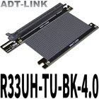 2021 Новый высокоскоростной PCI Express 4,0x16 переходник Удлинительный кабель вертикальный GPU Gaming PCIe4.0 обратный разъем RTX 3090 видеокарты