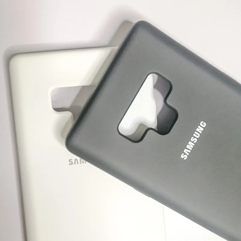 Высококачественный силиконовый чехол для Samsung Note 9 мягкая защита задней панели |