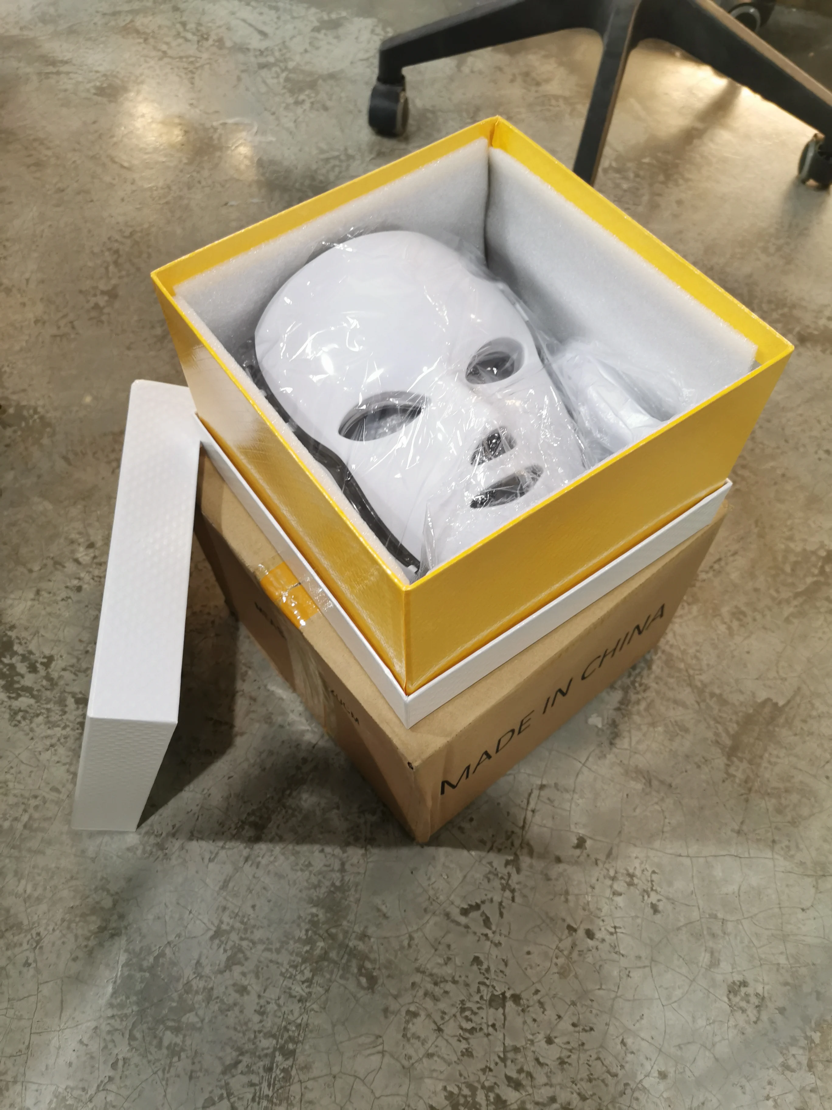 7 цветов светильник светодиодный маска для лица с шею корейский Фотон