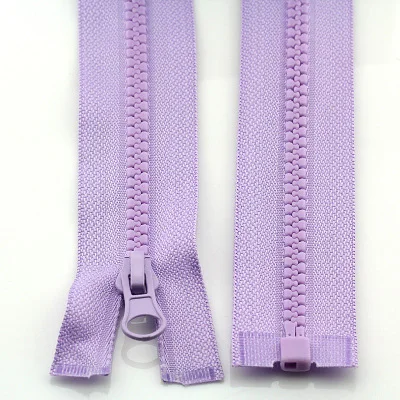 pale purplr 5 шт. Meetee 5#70 см 90 см резиновая молния открытый конец молния для палатки куртка пальто портной одежды сумки домашний текстиль Швейные изделия - Цвет: pale purplr