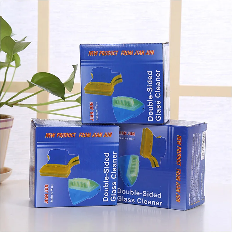 Двойная Магнитная щетка для мытья окон Высокоэффективная поверхности