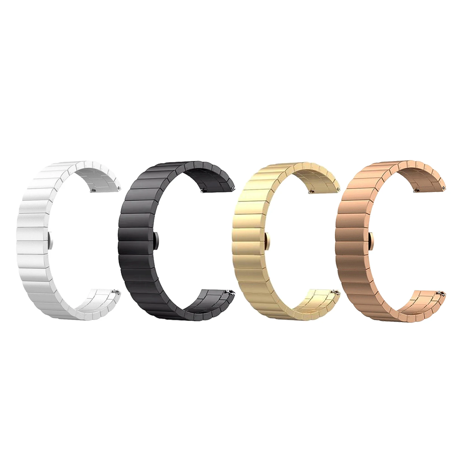 

20mm/22mm Solid Stainless Steel Bracelet Wrist Watch Band Strap Replacement