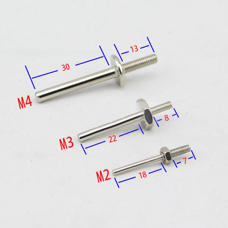 10 шт m2 m3 m4 алюминиевое шасси винт