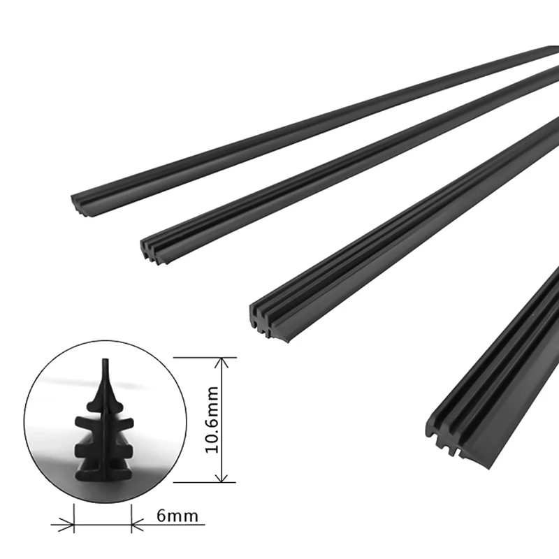 Car Rubber Bracketless Windshield Wiper Wash Blade Refill for McLaren 650S 540C P1 12C MP4-12C X-1 Senna 720S 600LT 570S | Автомобили и