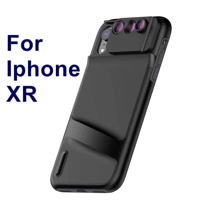 Tongdaytech объектив камеры для Iphone X XR XS 11 Pro MAX 6 в 1 чехол для телефона рыбий глаз Широкоугольный макро объектив Para Celular рыбий глаз