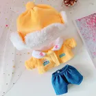 MYKPOP Одежда для кукол KPOP предметы: зимняя одежда комплект из 3 предметов для кукол 20 см (без куклы) Коллекция фанатов SA20120403