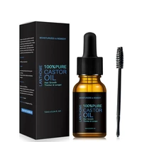 pure castor oil eyelashes growth serum hair treatment eyebrow fast growth liquid essential oil makeup eyelash enhancer 10ml