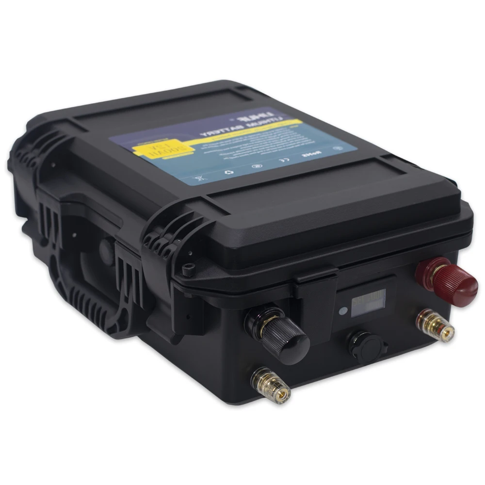 12 В 200 ач литиевая батарея водонепроницаемая фотобатарея для тележки гольфа