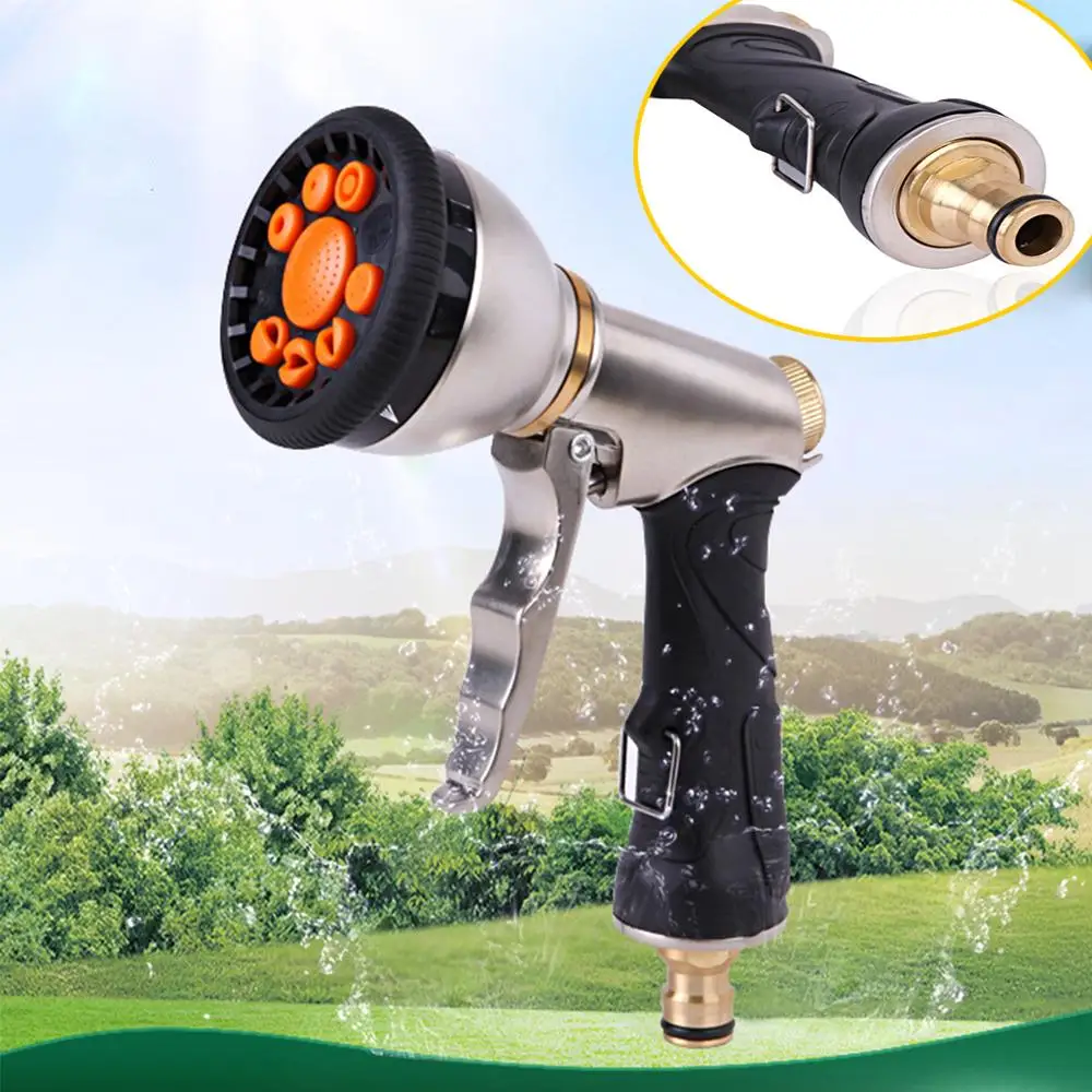 9 в 1 Многофункциональный Функция Давление высокое пистолет для распыления воды