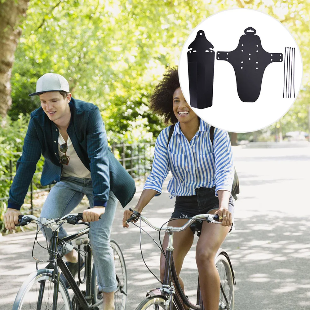 

Adjustable Mountain Bike Mud Guard Front and Rear Compatible Mud Guard