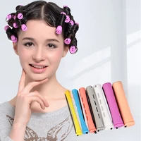 12pcs hair rollers hair perm rods set curlers cold wave rods for women long short hair diy hairdressing styling tools
