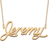 necklace with name jeremy for his her family member best friend birthday gifts on christmas mother day valentines day