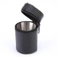 4pcsset mini 30ml portable stainless steel wine cups beer mug travel home kitchen practical drinking bottle wine glass